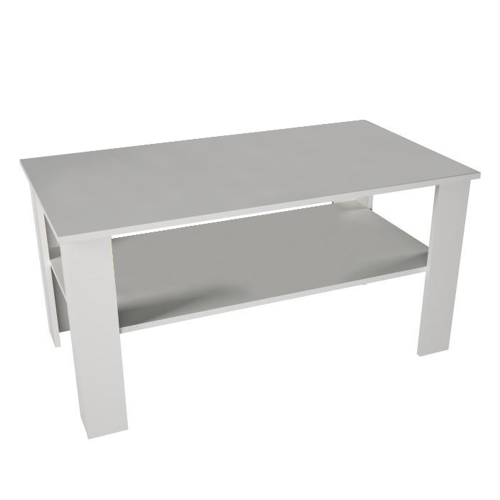 Konferenční stůl GAUDI — 110x60x55 cm, více barev - Barva dřeva GAUDI: Bílá