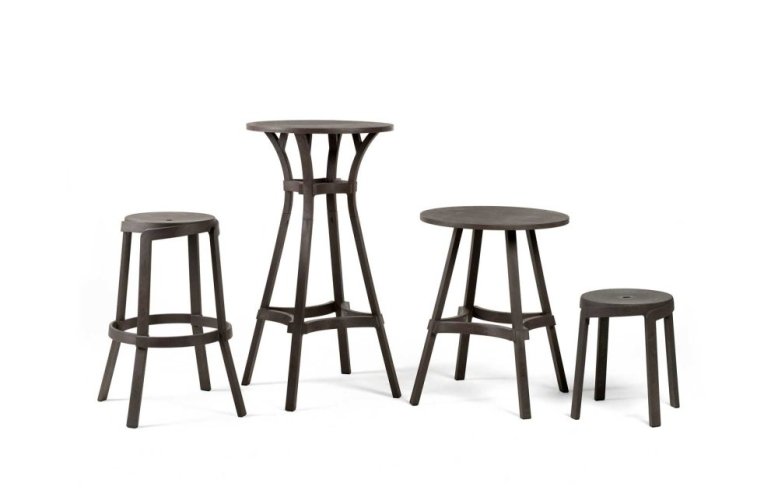 Jedálenská stolička STACK MINI – stohovateľná dizajnová stolička s vintage prvkom, viac farieb