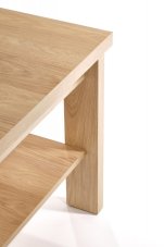 Konferenční stolek JENNA — přírodní hickory Halmar