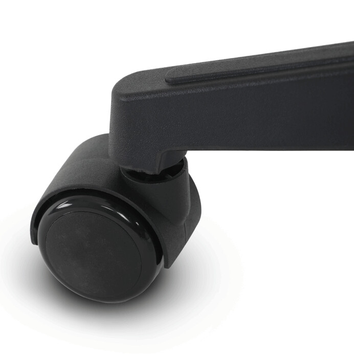 Ergonomická kancelárska stolička DENEB — čierny mesh poťah