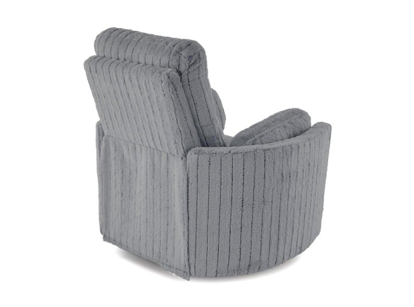 Televízne kreslo PEGAS s elektrickým nastavením polohy – sivá