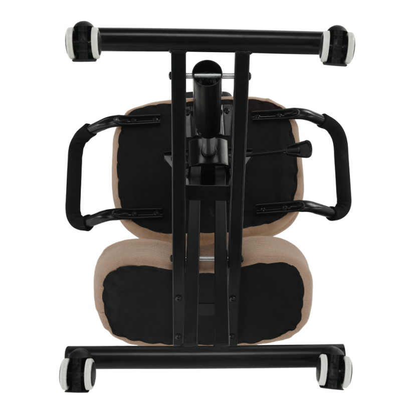 Ergonomická kľakačka RUFUS – Béžová/Čierna látka - Farba: Béžová