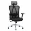 Kancelárska ergonomická stolička XPRO — čierna, nosnosť 150 kg