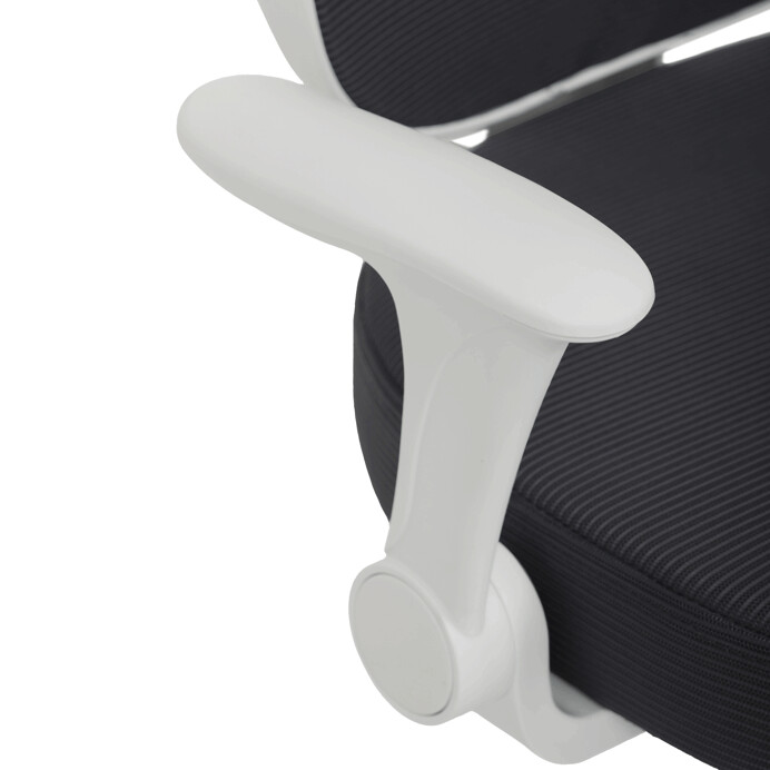 Detská výškovo nastaviteľná stolička AERO – sivá sieťovina Autronic