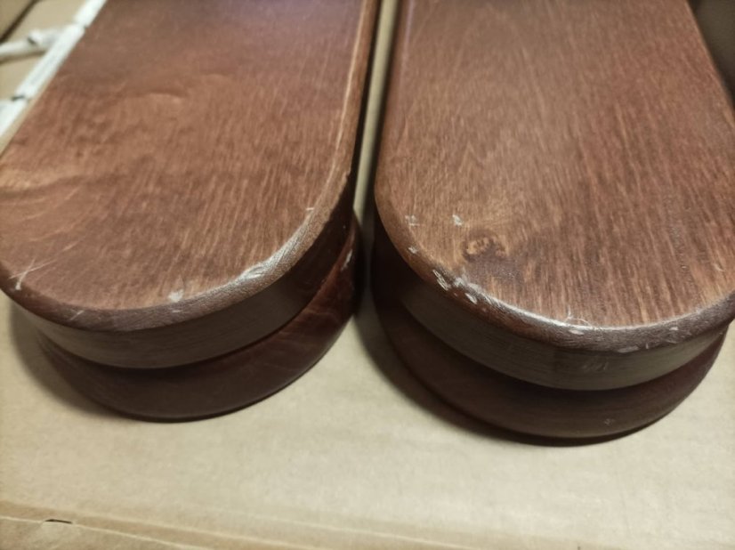 Rozkládací konferenční stůl TYMON – dekor kaštan Halmar (lehké oděrky)