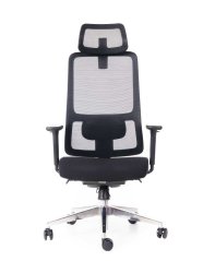 Kancelářská ergonomická židle Sego STRETCH New— černá Sego