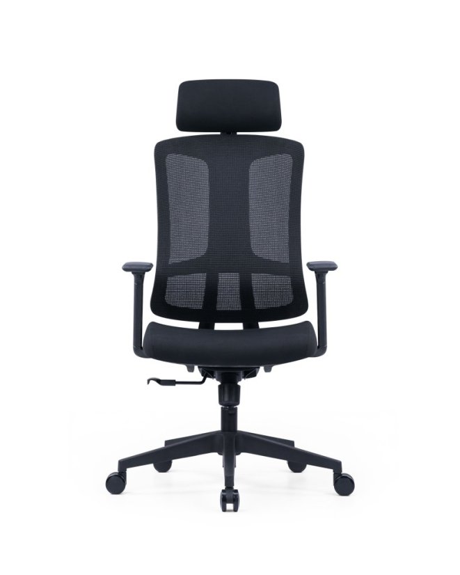 Kancelárska ergonomická stolička SLIDE — viac farieb - Slide - barevné provedení: Sivá
