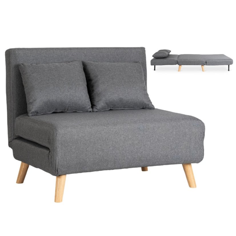 Elegantné šedé kreslo MARRY 2 pre moderné interiéry