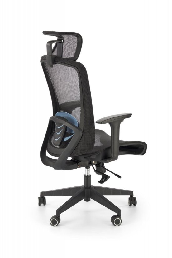 Kancelárska ergonomická stolička GOLIAT — sieť, čierna