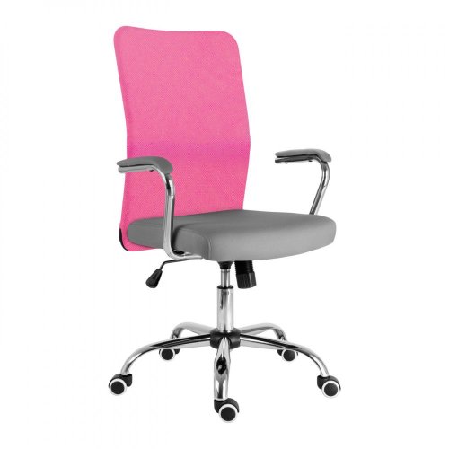 Detská stolička MOON - látka, viac farieb - Farby MOON: sivo-ružová