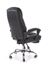 Kancelárske kreslo ALVIN — ekokoža, čierna