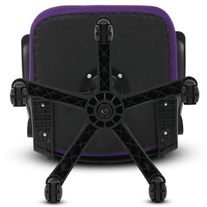 Dětská židle NINA – fialová síťovina, houpací mechanismus Autronic