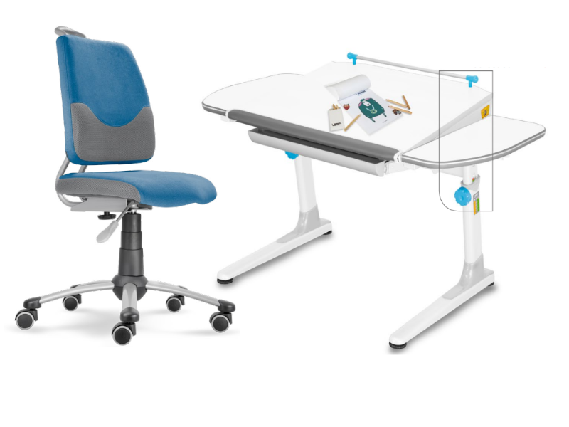 Dětský set Actikid A3 W58 - modrý, set židle + stůl Mayer Dětský set Actikid A3 W58 - modrý, set židle + stůl Mayer