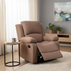 Relaxačné polohovacie kreslo ASKOY NEW – Hnedá Kondela