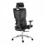 Kancelářská ergonomická židle NERO XXL — černá, nosnost 150 kg
