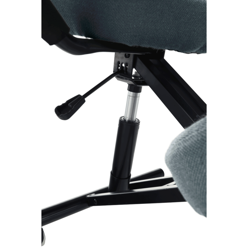 Ergonomická kľačka RUFUS – sivá látka - Farba: Šedá