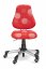 Rostoucí dětská židle na kolečkách Mayer ACTIKID A2 – bez područek - Čalounění Mayer: Aquaclean modrá 2428 42