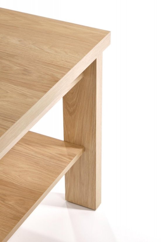 Konferenčný stolík JENNA — prírodné hickory