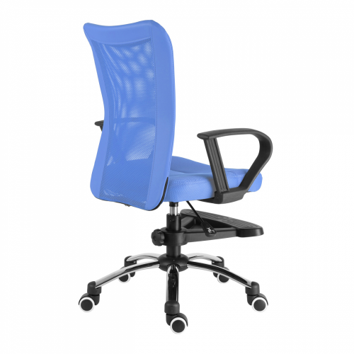 Detská stolička s podnožou BUCK –⁠ látka, viac farieb - Varianty stoličky BUCK: Svetlo modrá