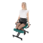 Ergonomická kľačadlo RUFUS – zelená látka