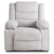 Kreslo ARTURO - Šedý mančester, rozkladací