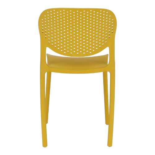 Plastová židle FEDRA – stohovatelná, více barev