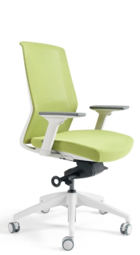 Kancelářská ergonomická židle BESTUHL J17 WHITE — více barev