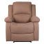 Relaxační polohovací křeslo ASKOY NEW – Hnědá Kondela