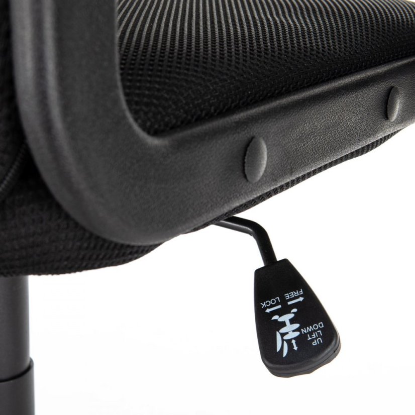 Kancelářská otočná židle RONSE — černá Autronic