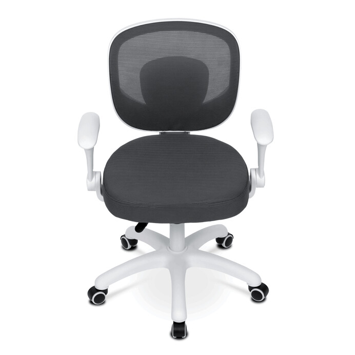 Detská výškovo nastaviteľná stolička AERO – sivá sieťovina Autronic