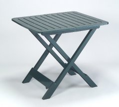 Zahradní rozkládací stolek VETURA — plast, zelená Bibl
