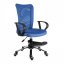 Detská stolička s podnožou BUCK –⁠ látka, viac farieb - Varianty stoličky BUCK: Modrá
