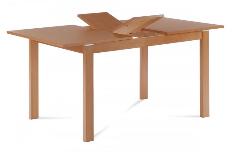 Jídelní stůl rozkládací DECOM – buk, 120+30x80 cm