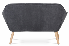 Relaxační sedačka YSTAD — masiv, šedá, nosnost 150 kg