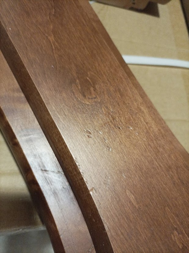 Rozkládací konferenční stůl TYMON – dekor kaštan Halmar (lehké oděrky)