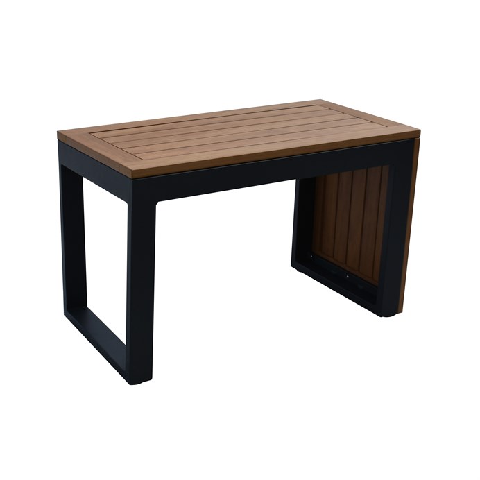 Zahradní sestava ALUTEX II –  hliník, látka, šedá Autronic