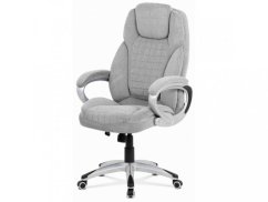 Kancelárske kreslo RAMOS — látka, strieborná