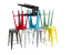 Barová židle MODENA — kov, více barev