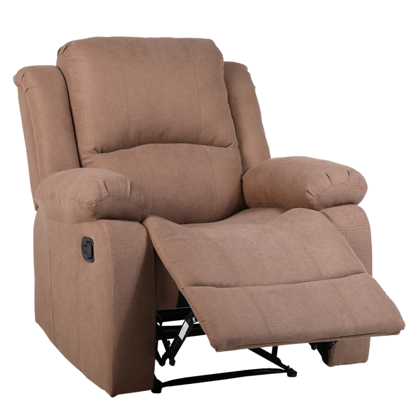 Relaxační polohovací křeslo ASKOY NEW – Hnědá Kondela
