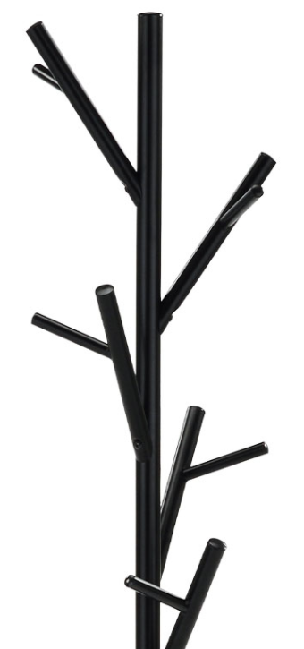Stojanový věšák Alex — kov, černá Autronic