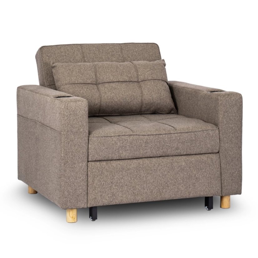 Elegantné kreslo SOLOR Béžové – Luxusné pohodlie pre váš domov
