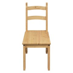 Jedálenská drevená stolička CORONA 2 — masív borovica