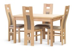 Jídelní stůl UDINE – různé rozměry a barvy, komfortní a pevná konstrukce