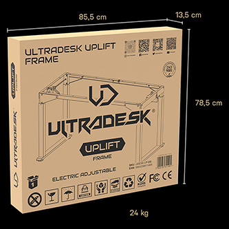 Ultradesk UPLIFT FRAME - Elektricky nastavitelný rám stolu, černý