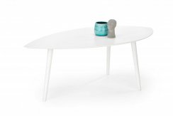 Konferenční stolek MEXICO –⁠ dřevo, bílá