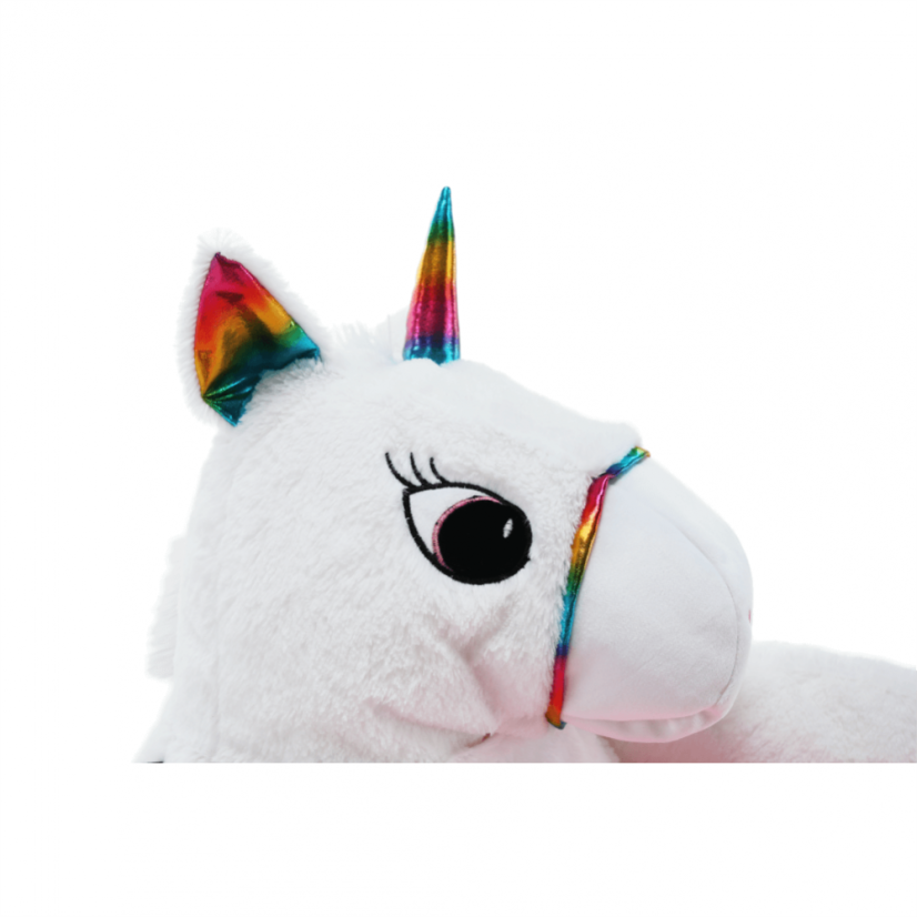 Sedací vak BUFEL - 50x45, látka, biela