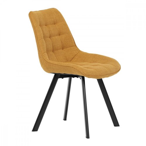 Jídelní židle VALEN — kov, látka, více barev - Barvy VALEN: Zelená