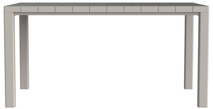 DAVIDE plastový stůl - šedá