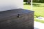 WOOD zahradní plastový úložný box 420 L - grafit