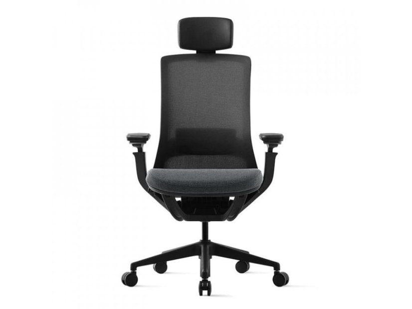 Kancelárska ergonomická stolička ROLY BLACK – sieťovina, viac farieb - Varianty stoličky ROLY: Svetlomodrá